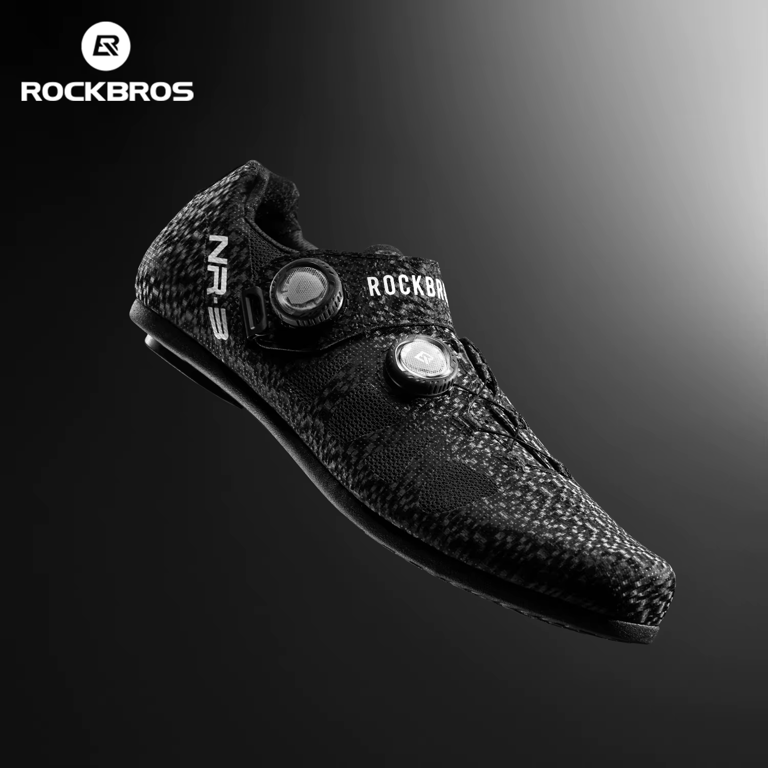 Chaussures de cyclisme ROCKBROS sans blocage, semelle en caoutchouc antidérapante, maille respirante