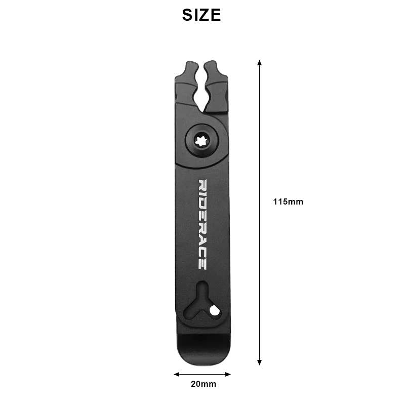 Ensemble d'outils de réparation de chaîne de vélo, connecteur de chaîne, verrouillage à maillons rap