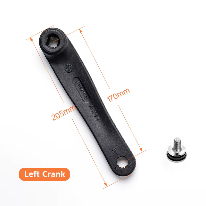 BAFANG-Kit de conversion de vélo électrique, bras de manivelle, pédaliers pour Bafang BBS01 BBS02 BB