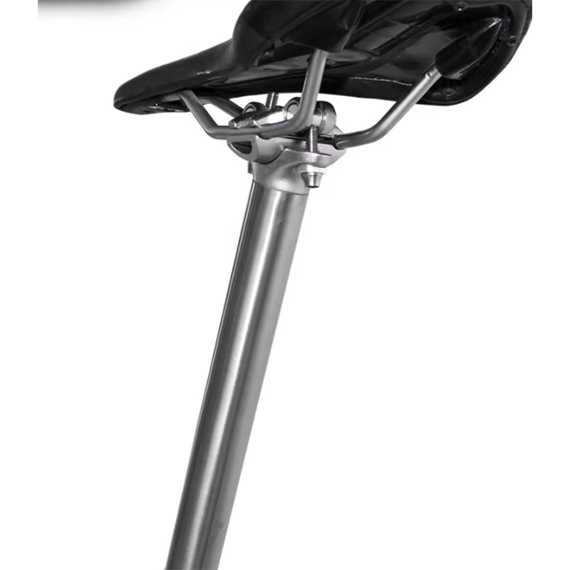 Alliage de titane tige de selle de vélo pour vtt/route tige de selle de vélo 27.2/30.9/31.6mm * 350m
