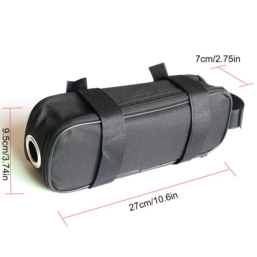 Sac de batterie pour vélo électrique, sacs de vélo imperméables en Oxford pour cadre de vélo, sac de