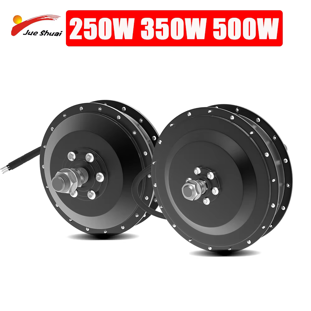 Roue de vélo électrique 20 pouces-700c, 36V 48V 250W 350W 500W, moteur à moyeu sans balais, roue ava