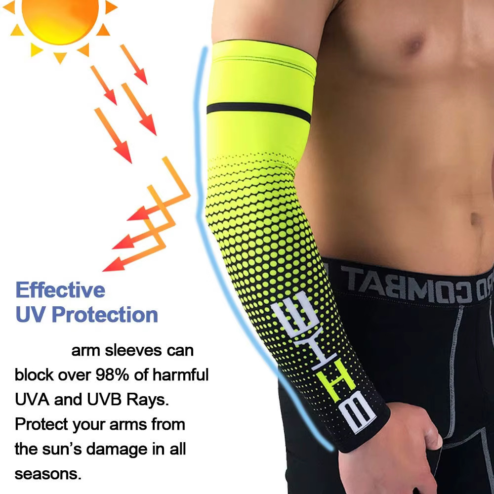 1 paire unisexe cyclisme course sport manches bras refroidissement manches UV Protection solaire man