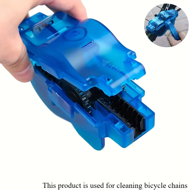 "Nettoyant de chaîne de vélo : élimine la poussière et la graisse des surfaces sans effort, une bros