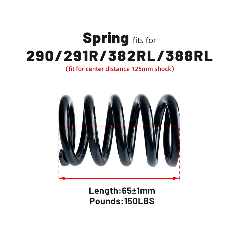EXA Form – amortisseur arrière 291R, vtt, vélo, scooter électrique, 125mm