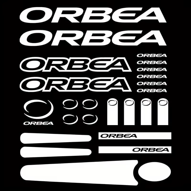 Protecteur de cadre de vélo Orbea - Autocollant en PVC auto-adhésif, coloré, durable et facile à col