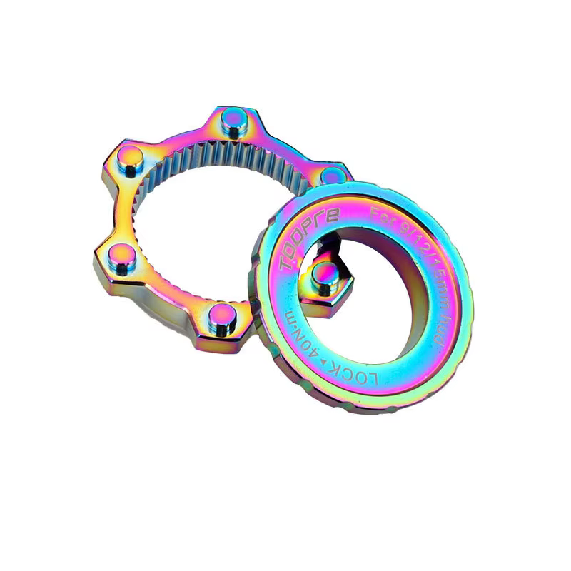 Toopre – adaptateur Centerlock à 6 trous pour vélo, moyeu de vélo de montagne, Conversion de verroui