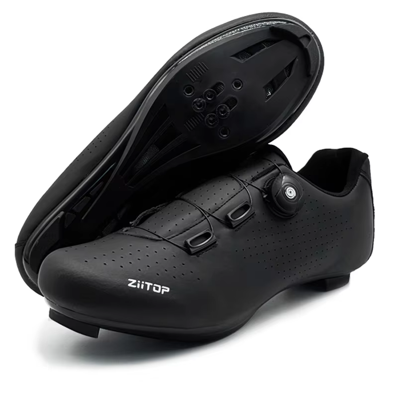 2025 nouvelles chaussures de cyclisme chaussures de verrouillage de route hommes compétition de cour