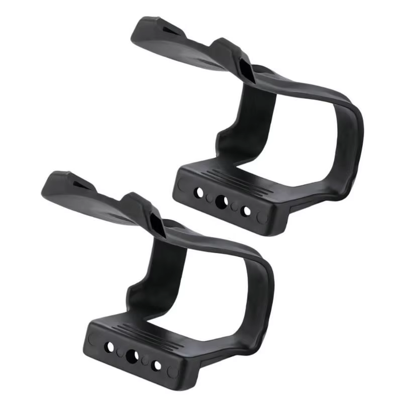 Cage Clip pédale d'orteil sans bretelles pour vélo, demi-Clip pédale vélo route, Cage Clip pédale d'