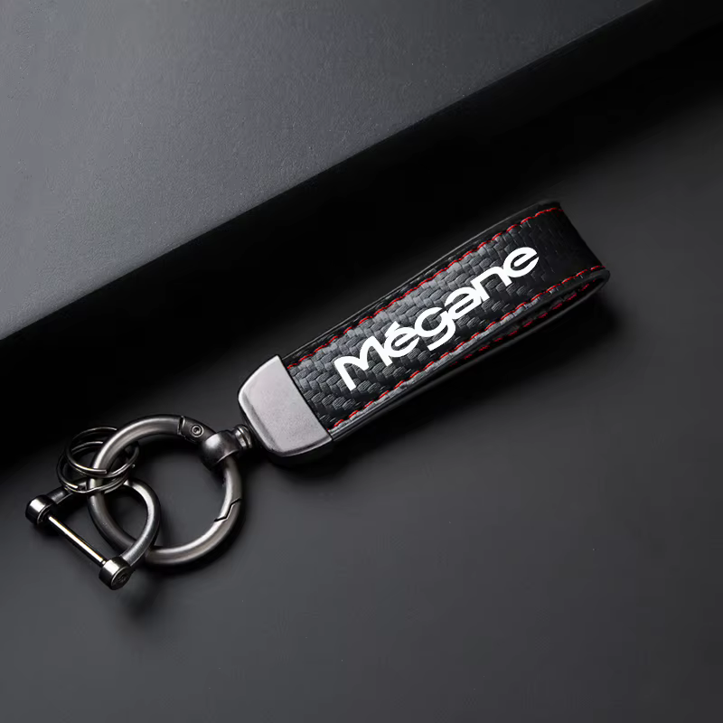 Porte-clés de voiture pour Megane Scenic GT RS, Logo couleur française, widget en métal, accessoires