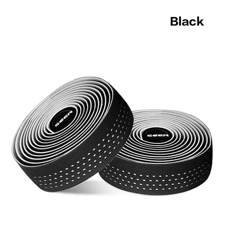 1 paire de ruban de guidon de vélo de route, antidérapant, en Gel de Silicone, Absorption des chocs,