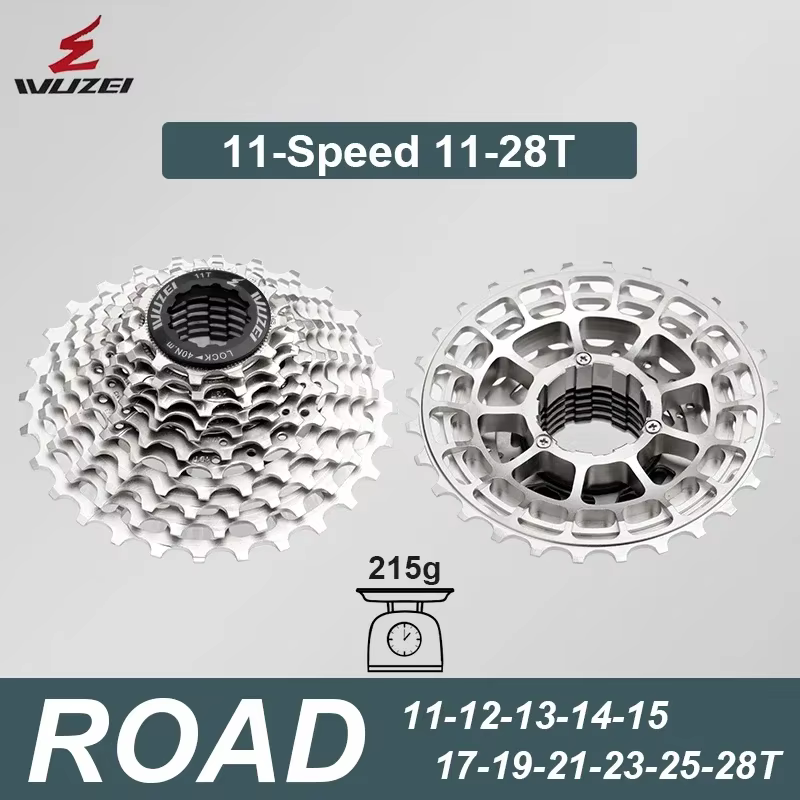 WUZEI SL CNC vélo de route 12/11S roue libre ultralégère 11-28/32/34/36T vélo Cassette volant d'iner