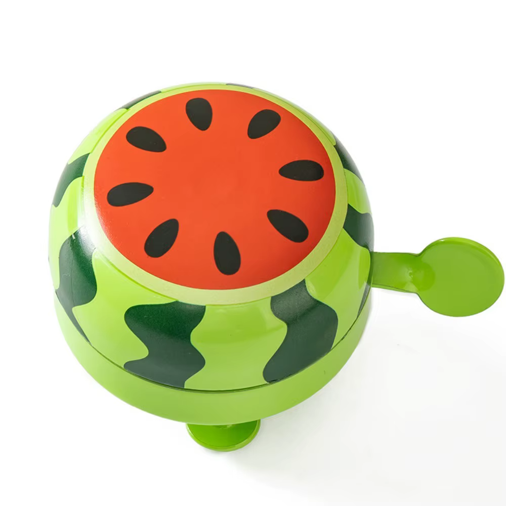 Dessin animé pastèque fraise motif cloche vélo cloche VTT cloche enfants Scooter cloche enfants vélo
