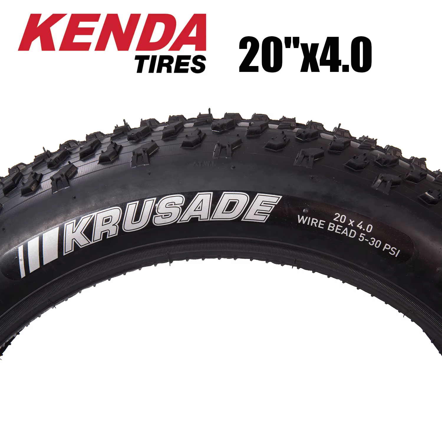 Kenda K1188/K1167 Krusade gros pneu 20x4.0 pneu de vélo 20 "x 4.00 fil pneu SRC noir gros pneu de vé