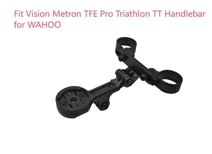 Support de compteur de vélo en aluminium CNC pour Fit Vision TFE Metron Pro Triathlon TT, guidon pou