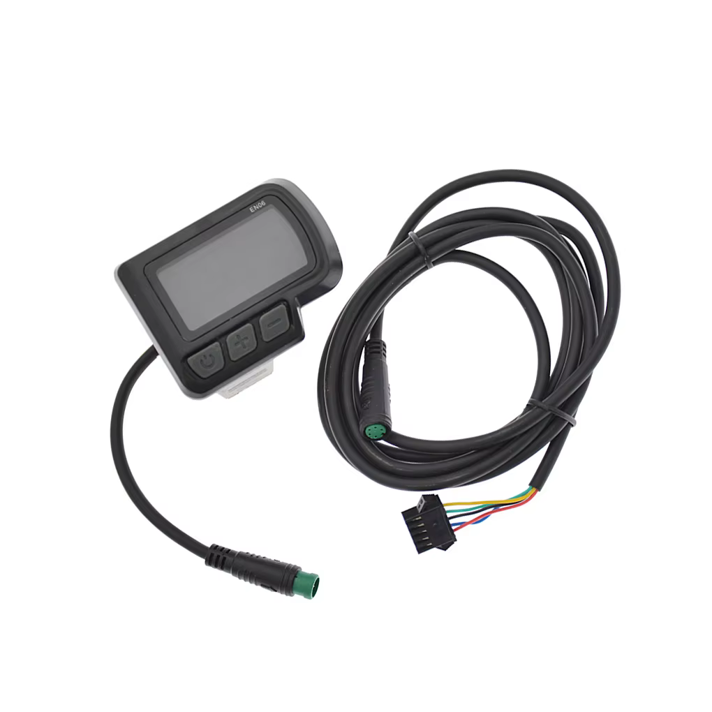 Compteur de vélo électrique avec écran LCD, moniteur de vitesse intelligent, accessoires de cyclisme