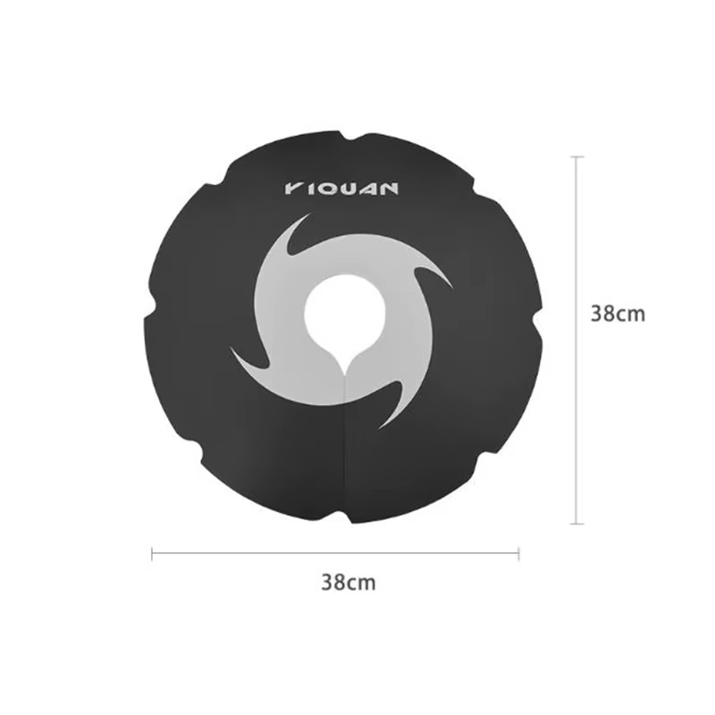 Protection de plaquette de frein à disque de vélo, déflecteur rond Anti-huile pour roue à disque de