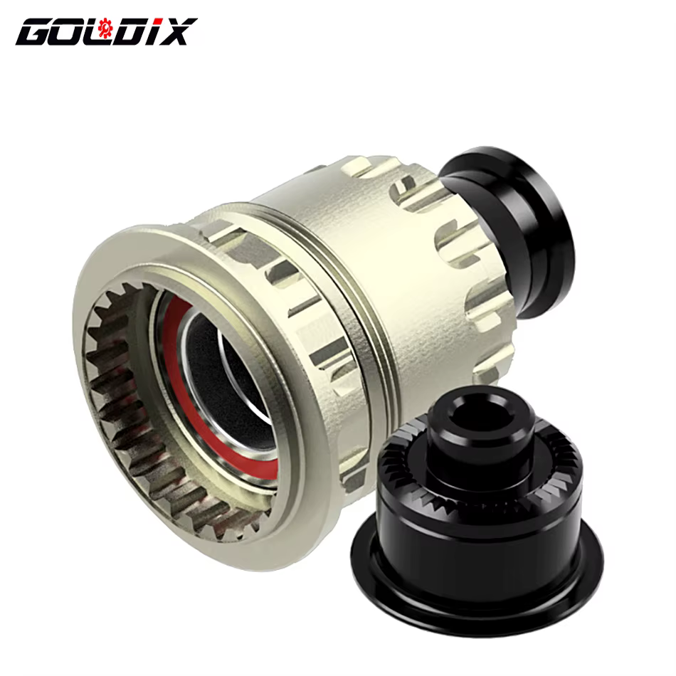 Adaptateur de moyeu de vélo GOLDIX avec embout QR/THRU corps de moyeu de vélo HG/XD/MS pour moyeu li