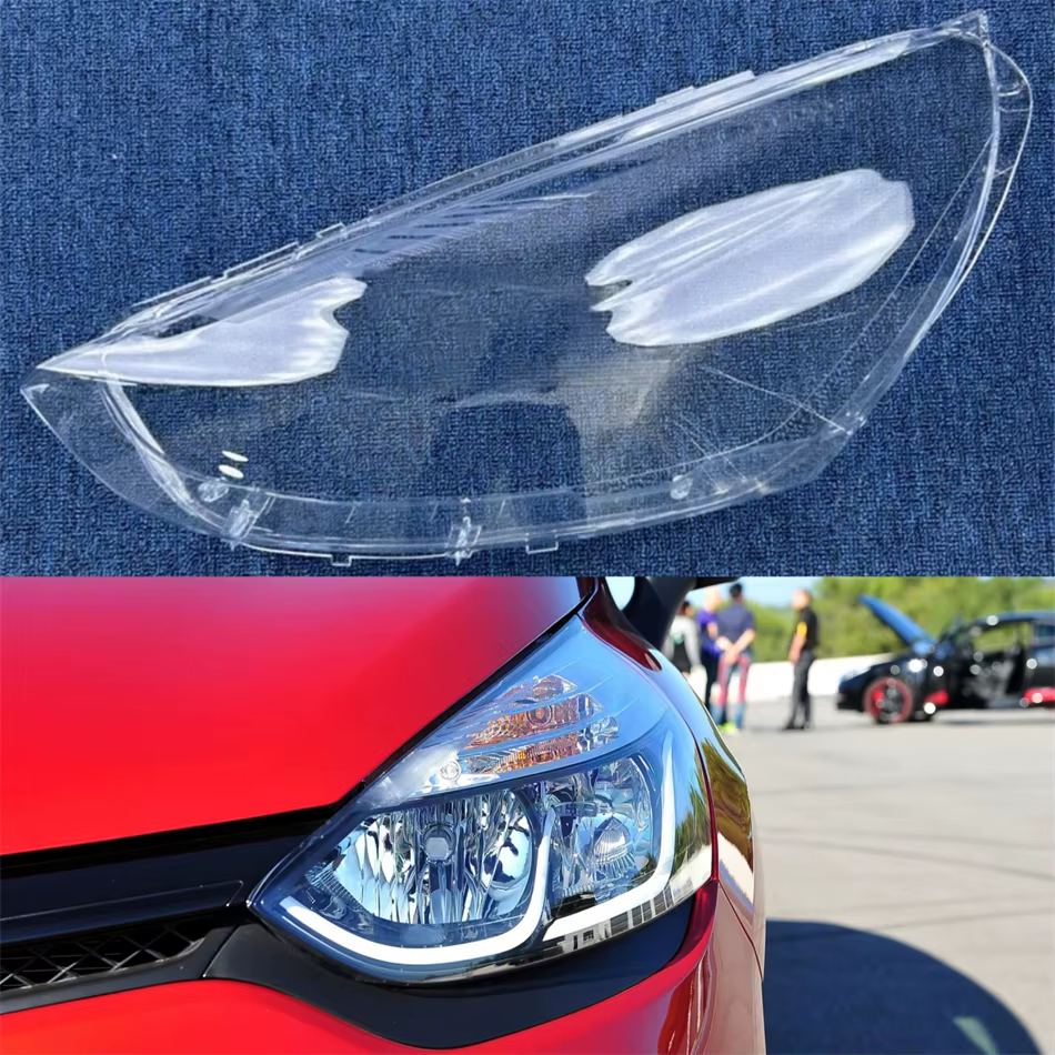 Accessoire de voiture pour Renault Clio 2013 2014 2015 2016 2017 2018, polycarbonate haute brillance