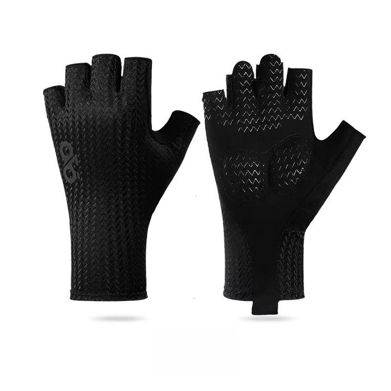 Gants de cyclisme demi-doigt respirants d'été, ultralégers, pour vélo de route, antidérapants, couss