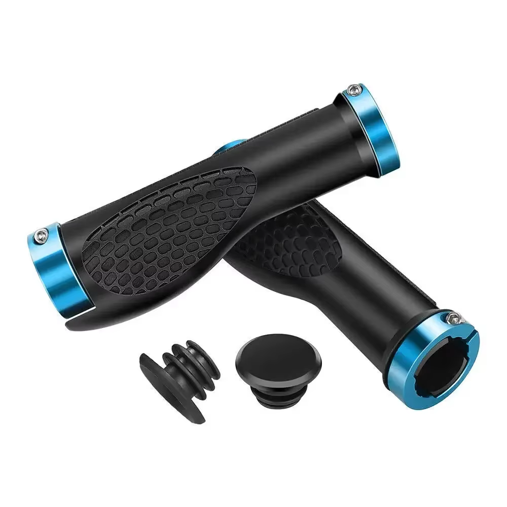 Poignées de vélo ergonomiques, 1 paire de poignées de vélo antidérapantes en caoutchouc, pièces de g