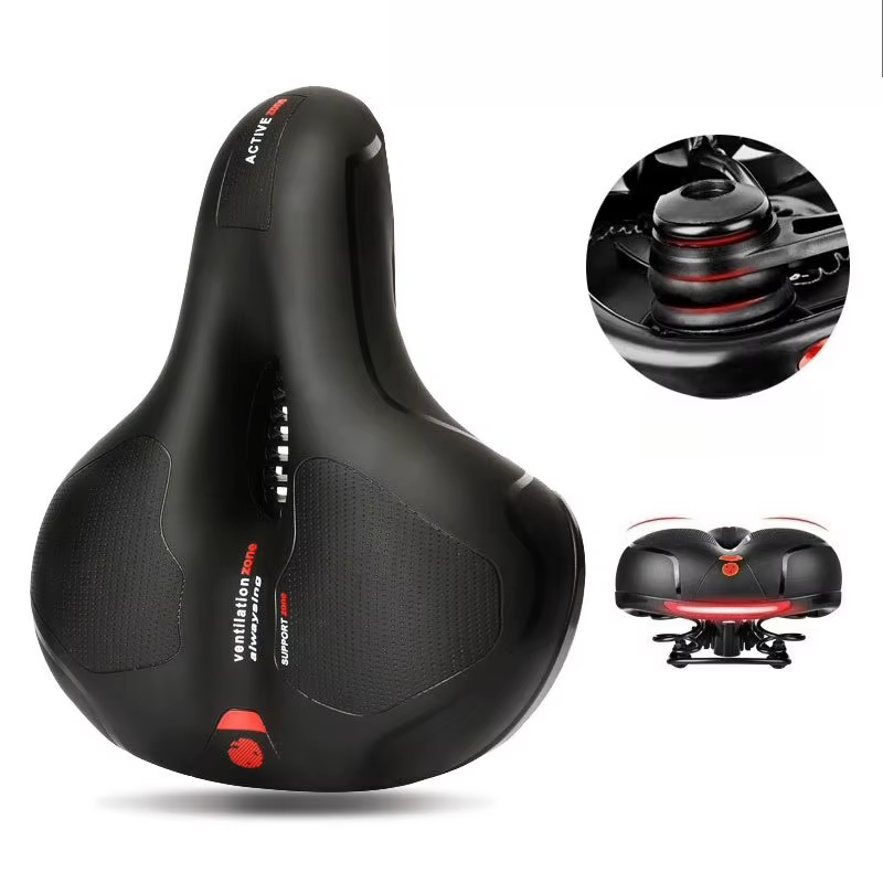 Coussin de selle de vélo, Nouvelle selle ergonomique, Selle de vélo, Accessoires d'équipement cyclis
