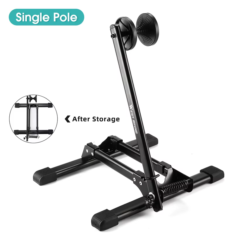 WEST BIKING-Supports de stationnement de vélo pliables, support de roue de vélo de route VTT intérie