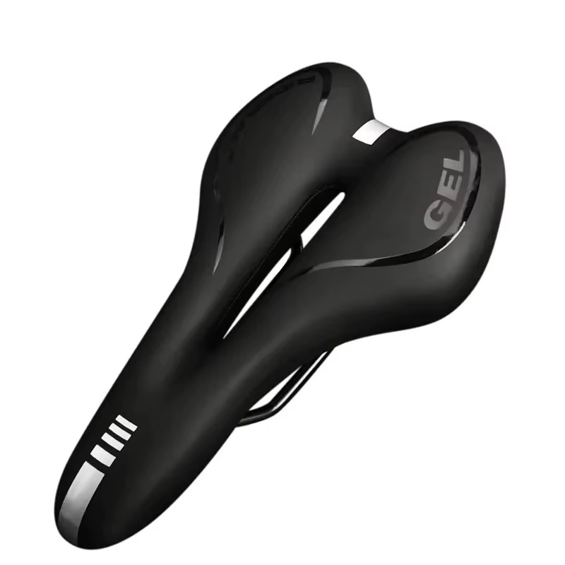 Selle de vélo Gel vtt montagne route siège de cyclisme pour hommes femmes PU cuir Silicone confortab
