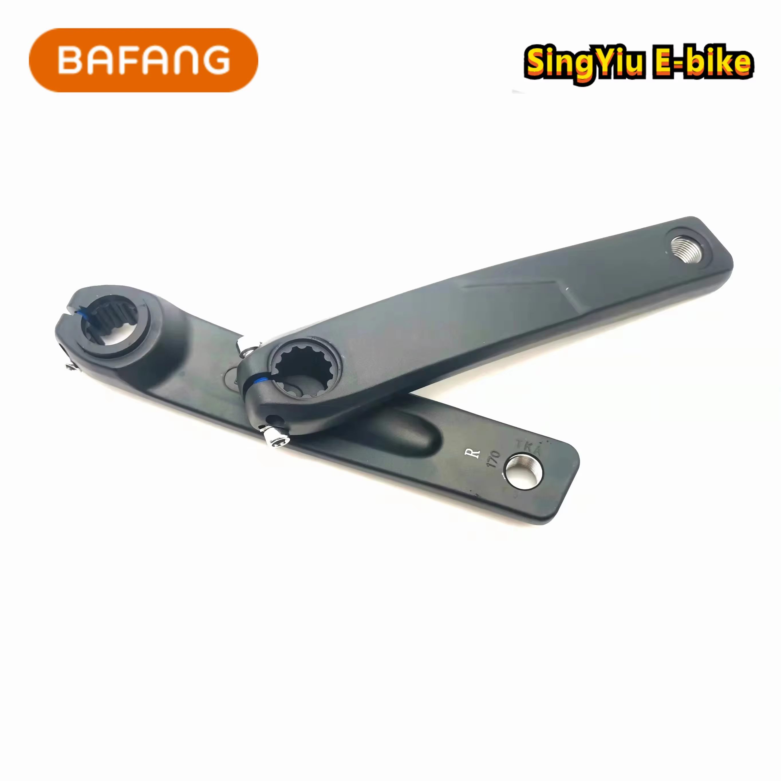 E-BIKE BAFANG manivelle centrale M600/M500/M420/M800 manivelle en alliage d'aluminium 165mm 170mm no