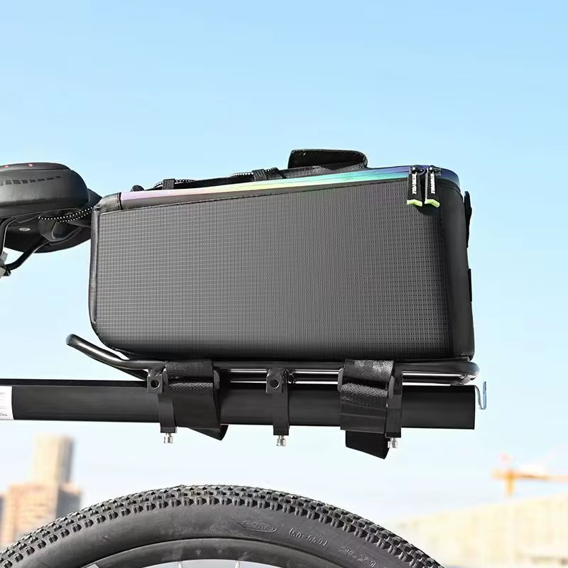 Sac de selle arrière pour vélo, sac de porte-bagages pour VTT, sacoche de coffre, sac de voyage étan
