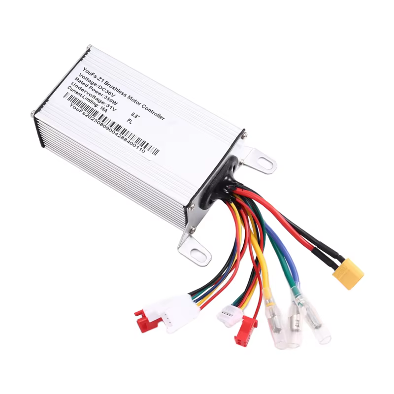 Contrôleur intelligent de moteur sans balais pour trottinette électrique YFS, 350W 36V 15A, pièce po