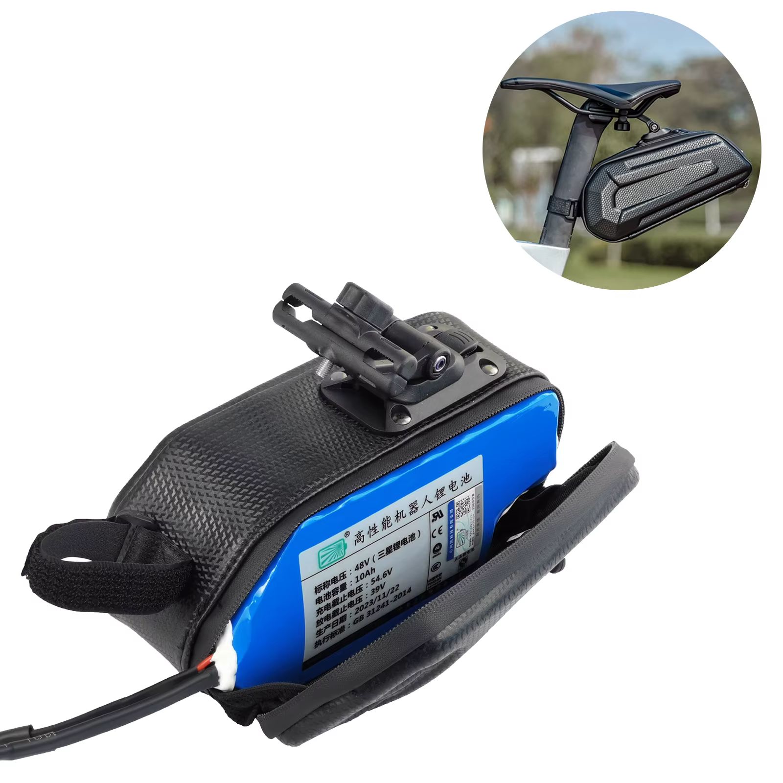 Pack de batteries lithium-ion pour vélo électrique 21700 36V 48V 10Ah Sam/sung50E pour vélo, scooter