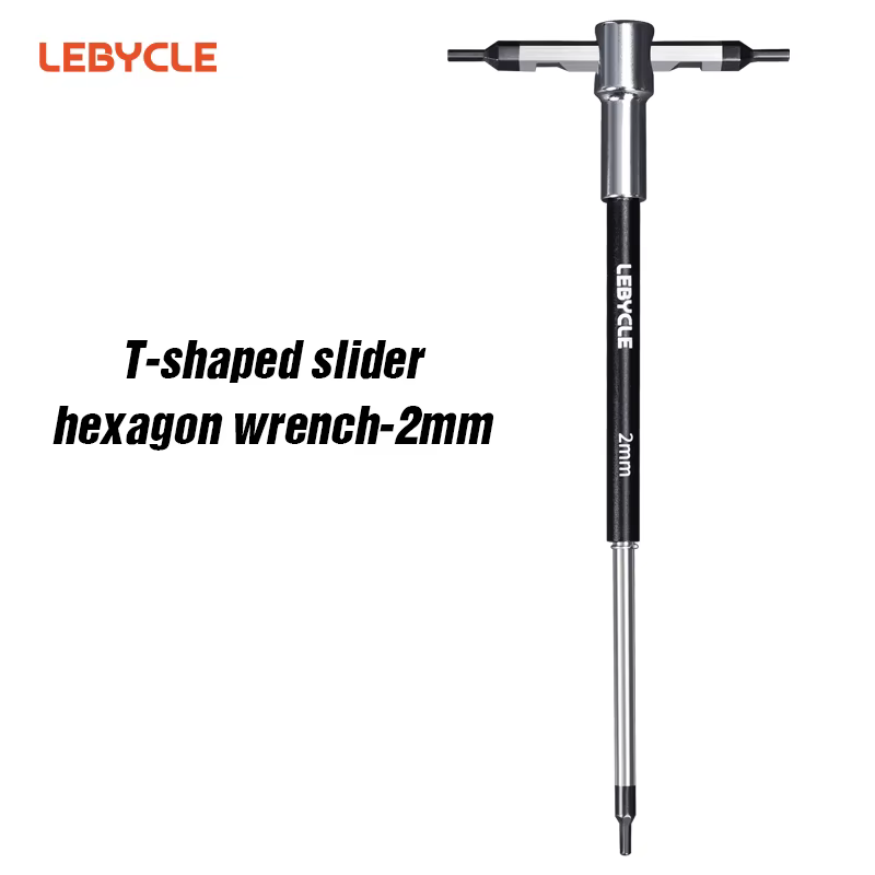 LEBYCLE – clé hexagonale coulissante en forme de T pour vélo de route et vtt, 2.5 3 4 5 6 8 10mm T25
