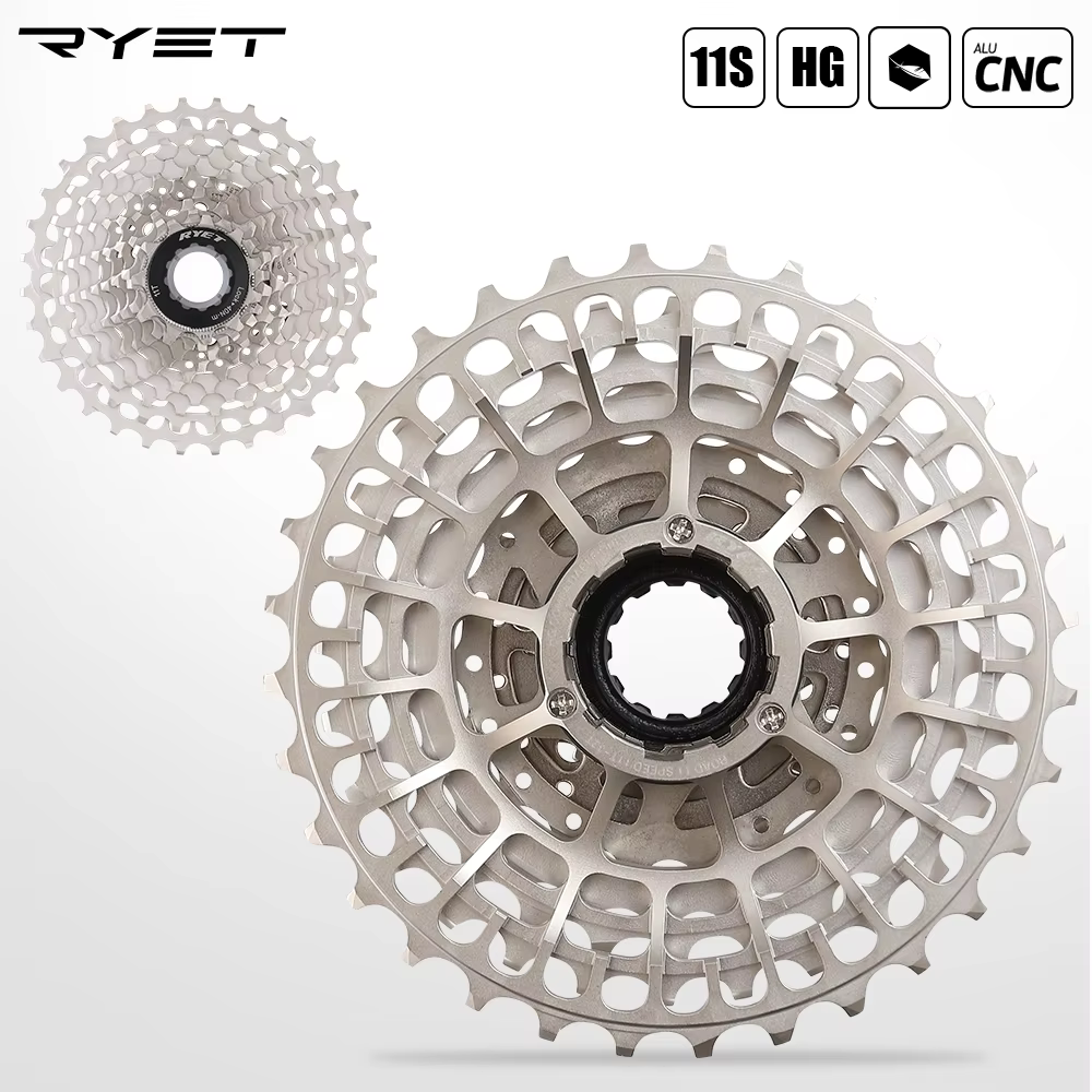 RYET-Cassette de route ultralégère, accessoires de vélo, SLInter, 11 vitesses, 28 T, 32 T, 34 T, 36T