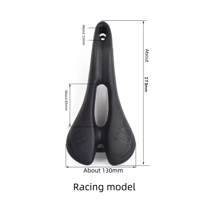 Selle de vélo de route à refroidissement par air de poids moyen pour la course, les trajets quotidie