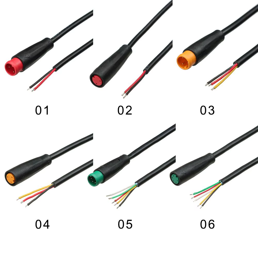 Connecteur de base étanche pour vélo électrique, accessoires de vélo électrique en option, broche d'