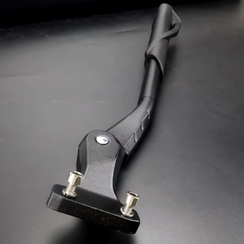 Béquille de vélo, Support unique, batterie au Lithium, alliage d'aluminium, Support de pied latéral,