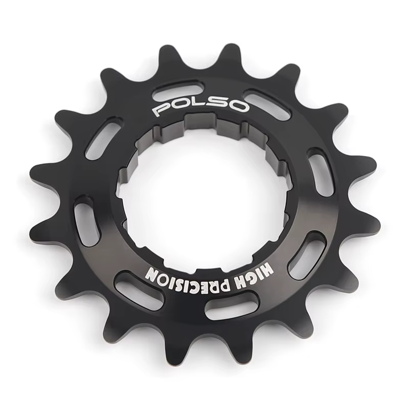 POLSO BCR01 pignon de course BMX en alliage d'aluminium 16T 18T Cog pièces de vélo à vitesse unique