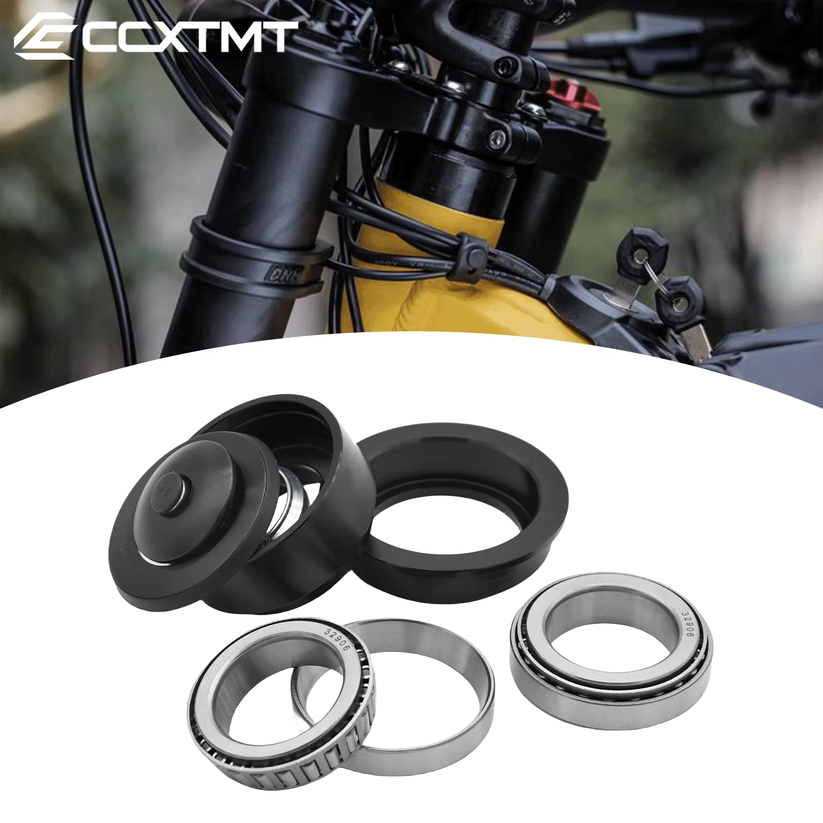 Kit de roulement de colonne de direction pour vélo électrique, Segway X160, X260, Sur-Ron, équation 