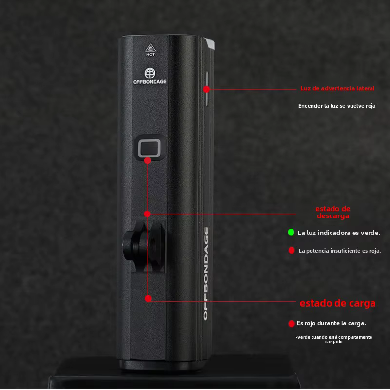 OFFBONDAGE vélo avant lumière étanche à la pluie USB Rechargeable vélo lumière 1000LM cyclisme phare