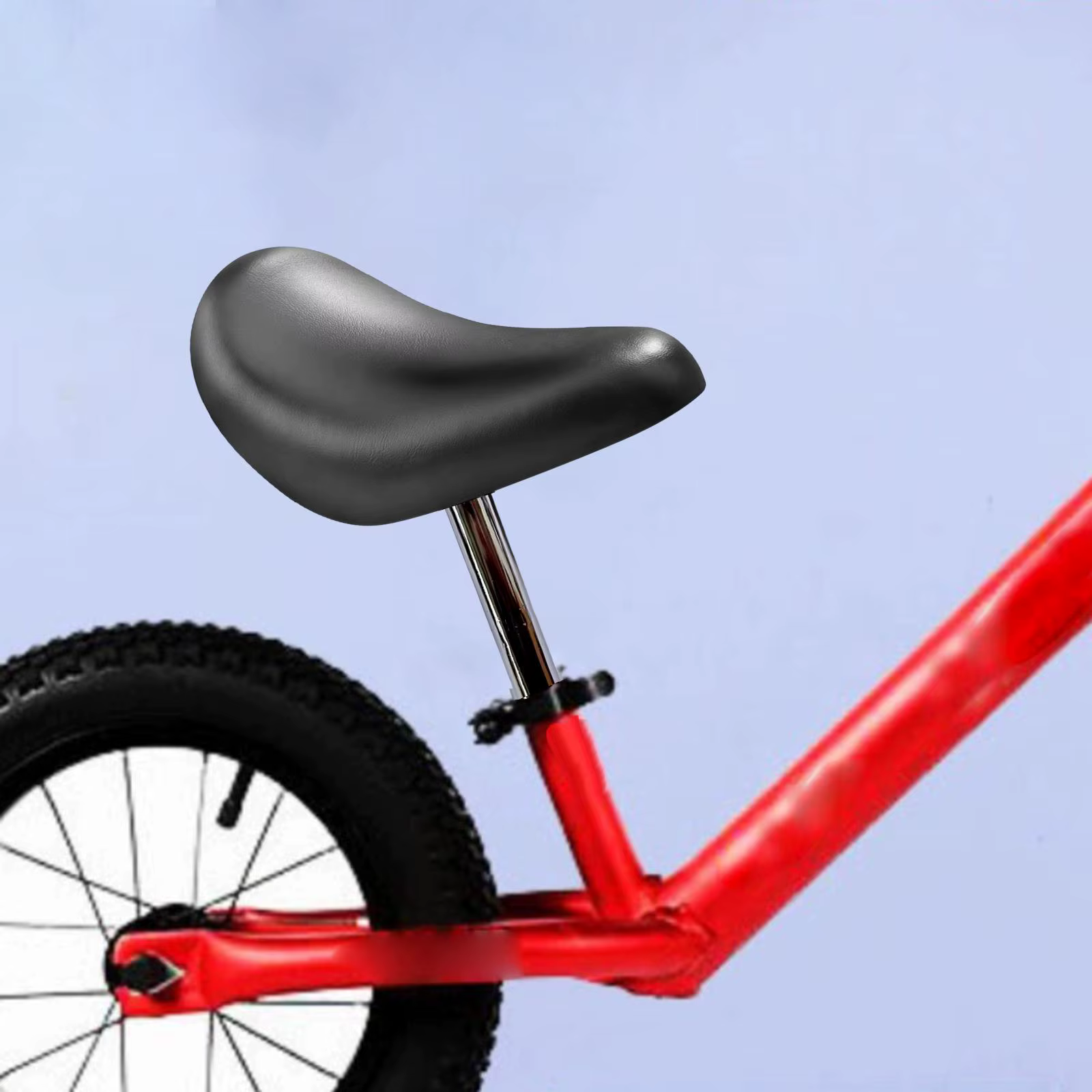 Selle de vélo pour enfants siège de vélo d'équilibre avec Tube accessoires de cyclisme selle de vélo