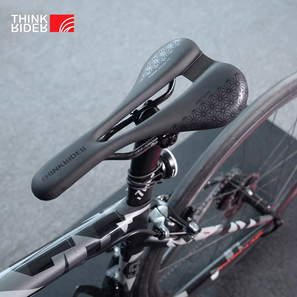 ThinkRider TR03 selle en Fiber de carbone ultralégère 116g selle ouverte haute performance SuperFlow