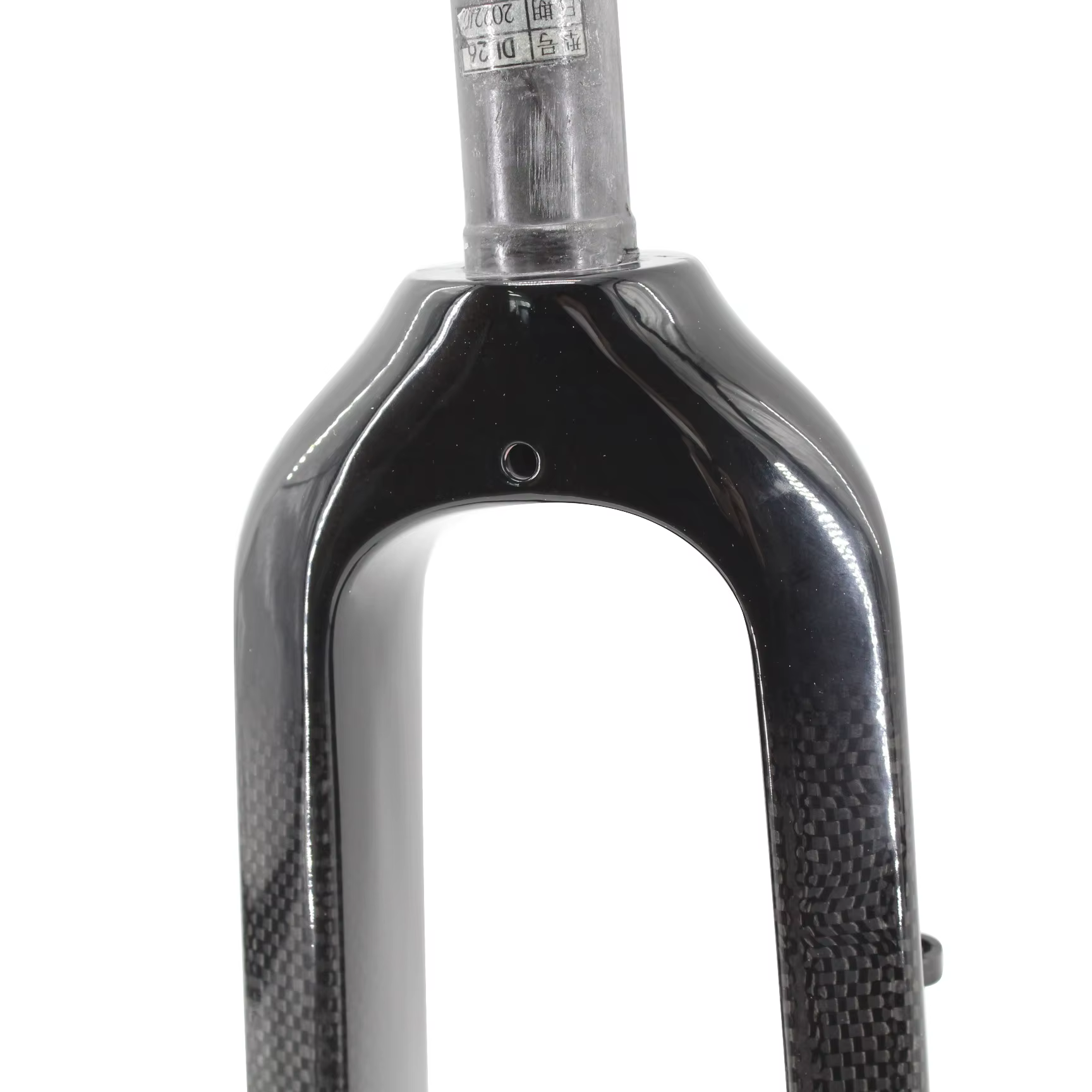 Date 26/27.5/29 "pouces VTT 3K pleine Fiber de carbone vélo fourche avant frein à disque fourche en