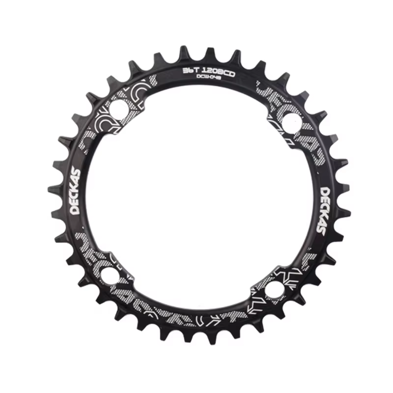 Deckas 120BCD plateau de vélo pour vtt VTT roue à chaîne de vélo 36T 38T 40T 42T 44T pédalier rond n