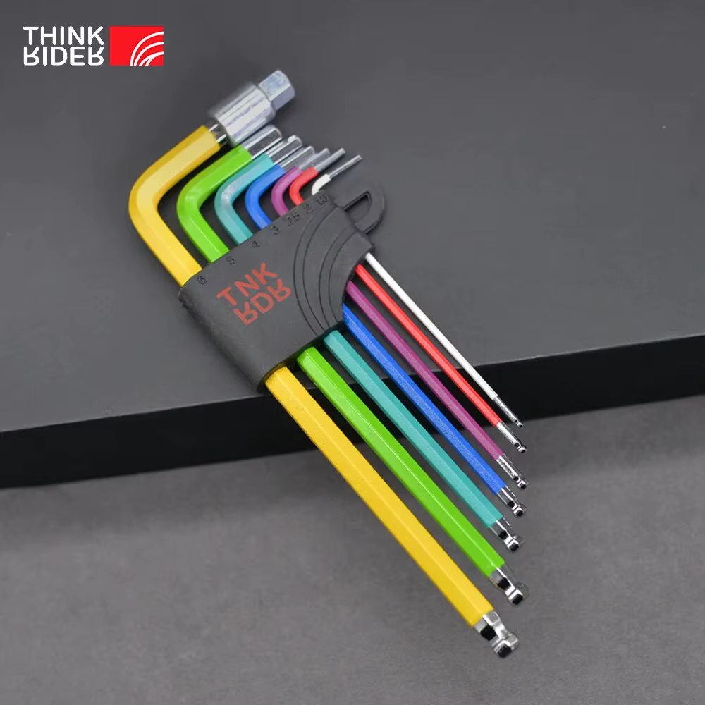 ThinkRider-Outils de réparation de vélo en L, outil hexagonal intérieur, ensemble de clés hexagonale