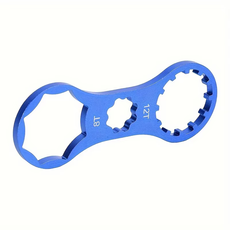 Outil de réparation de fourche avant de vélo, clé de démontage et d'installation de capuchons de fou