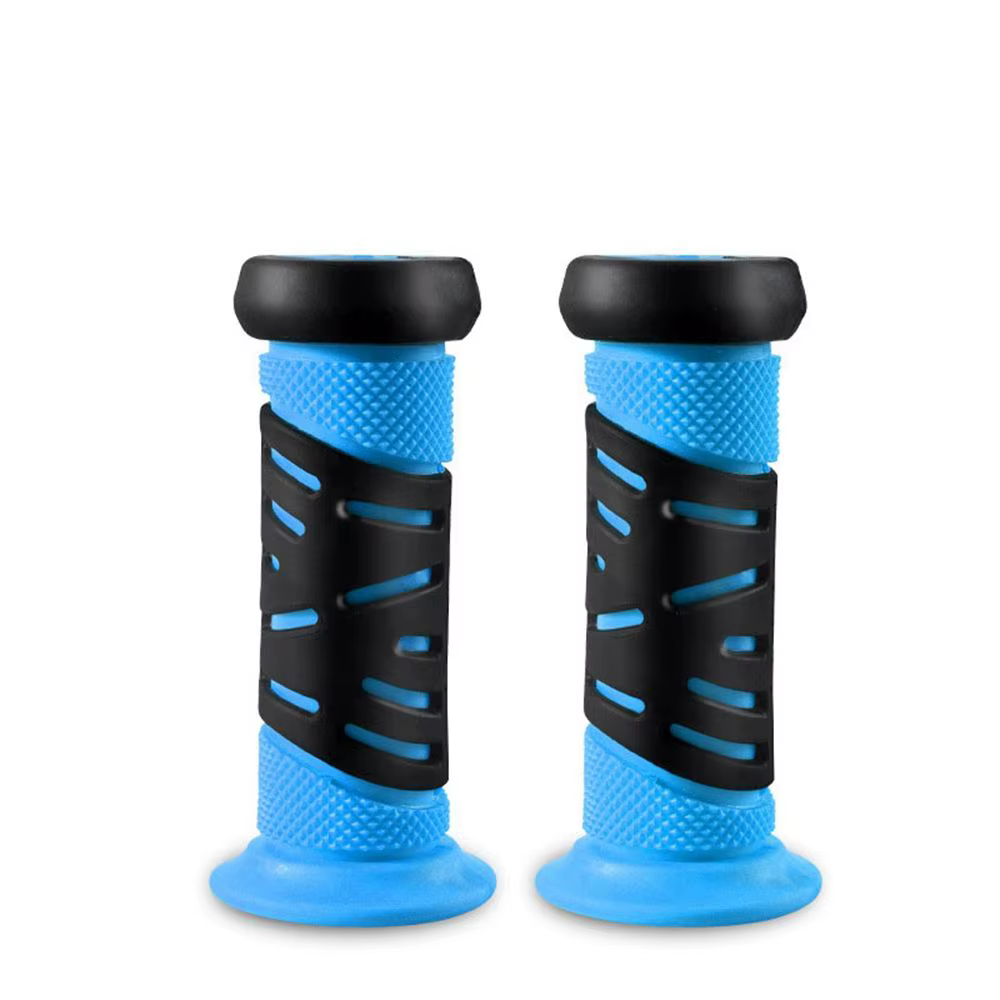 Poignées de guidon antidérapantes en caoutchouc de 2,2 cm de calibre pour vélo, tricycle, skateboard