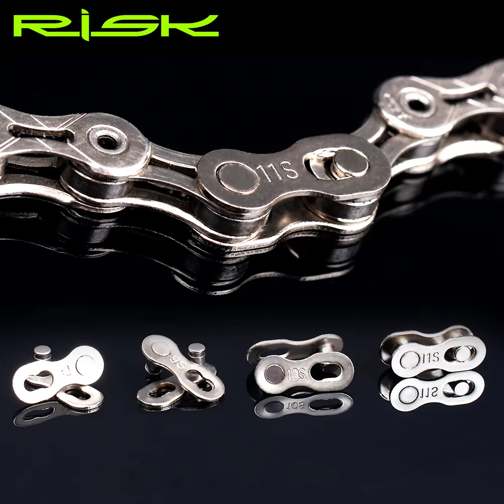RISK – chaîne de vélo à maillons rapides, chaîne de vélo de route et vtt, connecteur rapide manquant