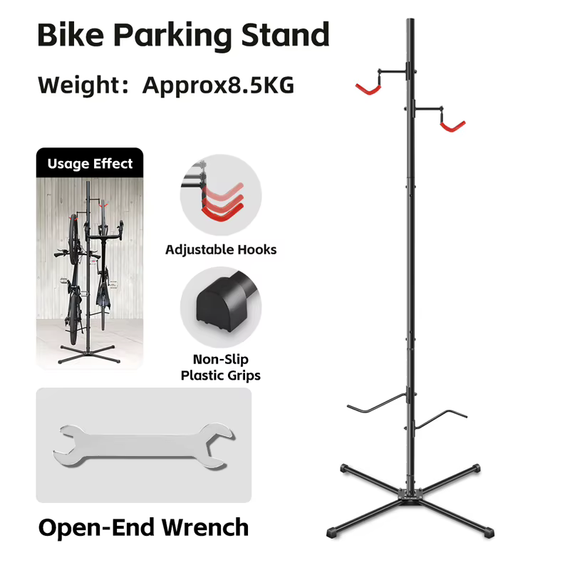 Support de vélo vertical WEST BIKING pour garage, support de stationnement de vélo d'intérieur, supp