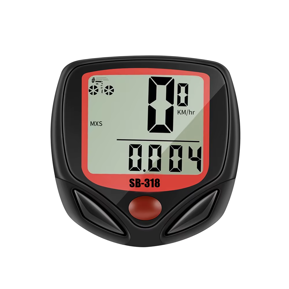 Compteur de vitesse de vélo, ordinateur de vélo multifonction, chronomètre étanche, odomètre de cycl